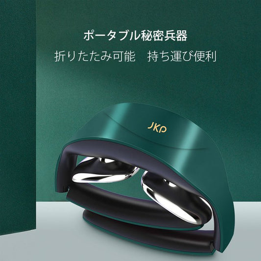 The massage device improves blood circulation from the neck to the shoulders.